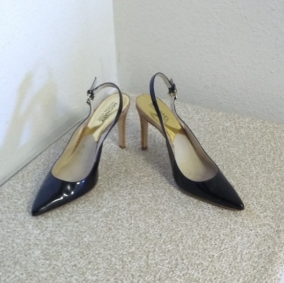 Michael Michael Kors Black Patent Leather Shoes